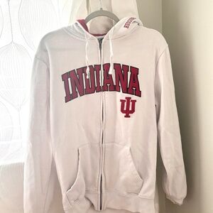 IU hoosiers zip-up hoodie